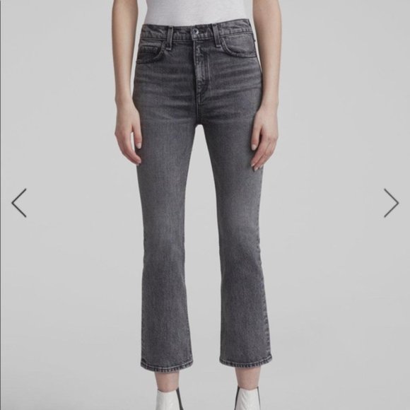 Slim Fit Cropped Boot Jeans 